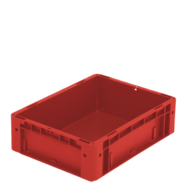 Euronorm-Stapelbehälter Ergonomic, rot, Inhalt 9,8 l