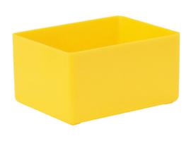 Einsatzkasten, gelb, Länge x Breite 106 x 80 mm