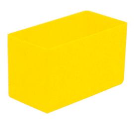Einsatzkasten, gelb, Länge x Breite 108 x 54 mm