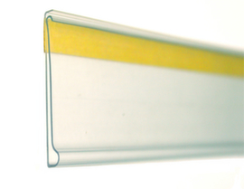 Selbstklebende Etikettenhalter zum Zuschneiden, Höhe x Länge 18 x 1000 mm