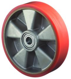 BS-ROLLEN Polyurethan-Rad mit Aluminiumfelge