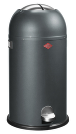 WESCO Abfallbehälter Kickmaster, 33 l, graphit