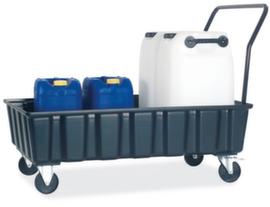 PE-Auffangwanne für 2x200-Liter-Fässer, für 2 x 200-Liter-Fass