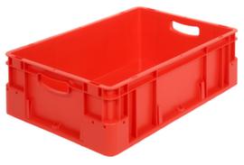 Industrie-Stapelbehälter, rot, Inhalt 30 l
