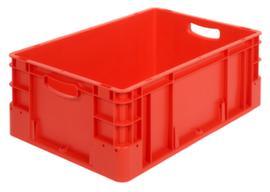 Industrie-Stapelbehälter, rot, Inhalt 40 l