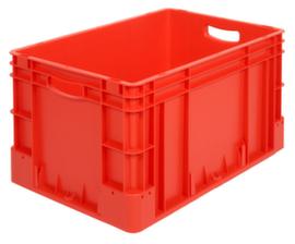 Industrie-Stapelbehälter, rot, Inhalt 60 l
