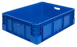 Industrie-Stapelbehälter, blau, Inhalt 90 l