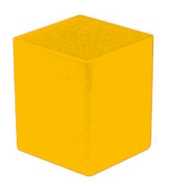 Einsatzkasten, gelb, Länge x Breite 54 x 54 mm