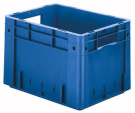 Euronorm-Stapelbehälter, blau, Inhalt 23,3 l