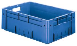 Euronorm-Stapelbehälter, blau, Inhalt 38 l