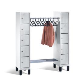 C+P Schließfach-Garderobe Evolo, Breite 1600 mm