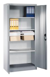 C+P Büro-Flügeltürenschrank ERGO mit 3 Böden und HR-Auszug