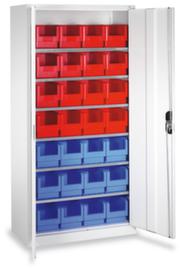 C+P Flügeltürenschrank für Sichtlagerkästen
