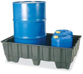 PE-Auffangwanne für 2x200-Liter-Fässer