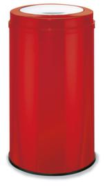 WESCO Abfallbehälter Big Swing mit Schwingdeckel, 120 l, rot