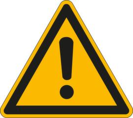 Warnschild allgemeines Warnzeichen, Wandschild