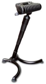 meychair Stehhilfe Futura Professional mit schräger Säule, Sitzhöhe 630 - 840 mm, Gestell schwarz