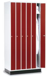 C+P Raumsparschrank Classic mit 6 Abteilen