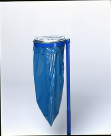 VAR Müllsackständer, für 120-Liter-Säcke, enzianblau