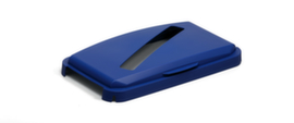 Durable Auflagedeckel für Wertstoffbehälter, blau