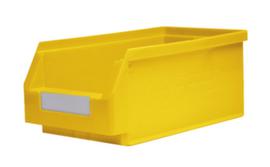Kappes Sichtlagerkasten RasterPlan® Favorit, gelb, Tiefe 350 mm, Polyethylen