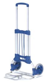 fetra Klappbare Alu-Sackkarre, Traglast 125 kg, Polymer-Bereifung