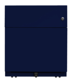 Bisley Rollcontainer Note mit HR-Auszug, 1 Schublade(n), oxfordblau/oxfordblau