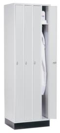 C+P Raumsparschrank Classic mit 4 Abteilen