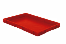 Lakape Euronorm-Stapelbehälter Favorit Wände + Boden geschlossen, rot, Inhalt 9,5 l