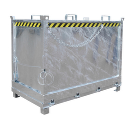 3-fach stapelbarer Klappbodenbehälter bis 2 m³