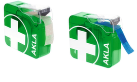 Pflasterspender AKLA mit Klebebandrolle und Wundauflagen