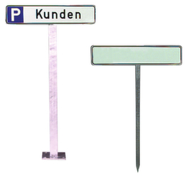 Pfosten für Parkplatzschild