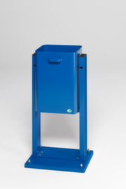 VAR Abfallbehälter für außen, 40 l, blau