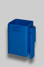 VAR Abfallbehälter für außen, 40 l, blau