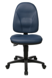 Topstar Bürodrehstuhl Point 20 mit Bandscheibensitz, blau