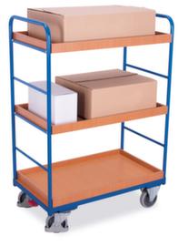 VARIOfit Etagenwagen, Traglast 250 kg, 3 Etagen