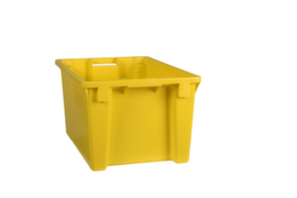 Drehstapelbehälter, gelb, Inhalt 50 l