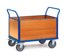 fetra Vierwandwagen MULTIVARIO, Traglast 400 kg, Ladefläche 850 x 500 mm