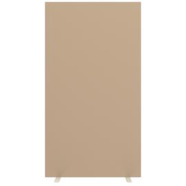 Paperflow Trennwand mit beidseitigem Stoffbezug, Höhe x Breite 1740 x 940 mm, Wand sand