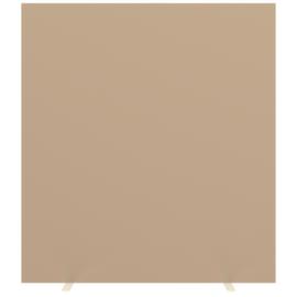 Paperflow Trennwand mit beidseitigem Stoffbezug, Höhe x Breite 1740 x 1600 mm, Wand sand