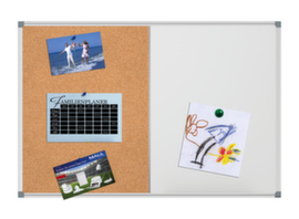 MAUL Kombi-Tafel MAULstandard aus Kork und Whiteboard