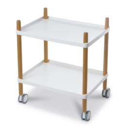 Paperflow Servier-/Beistellwagen, 2 Etagen