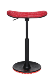 Topstar Sitz-/Stehhilfe Sitness H2 mit Skateboard-Sitz, Sitzhöhe 570 - 770 mm, Sitz rot