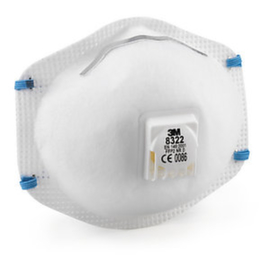 3M(TM) Atemschutzmaske mit Ventil, FFP3