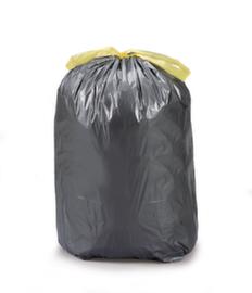 Raja Müllsack mit Verschlussband, 100 l, schwarz