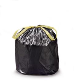 Raja Müllsack mit Verschlussband, 30 l, schwarz