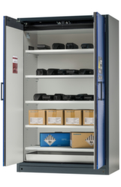 Asecos Lithium-Ionen Lagerschrank ION-LINE BATTERY STORE Typ 90, Höhe x Breite x Tiefe 1953 x 1193 x 615 mm