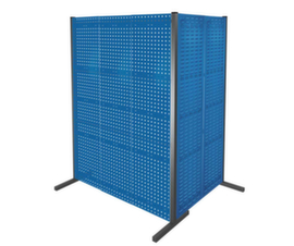 Kappes Loch-/Schlitzplatten-Trennwand RasterPlan® als Doppelfeld 90°