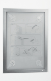 Durable Magnetrahmen DURAFRAME® WALLPAPER, DIN A4, Rückseite selbstklebend