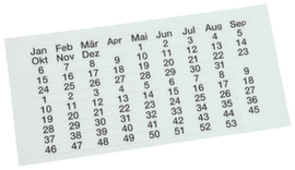 EICHNER Selbstklebefolie für Planungstafel